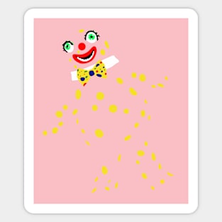 Mr Blobby (spots) Sticker